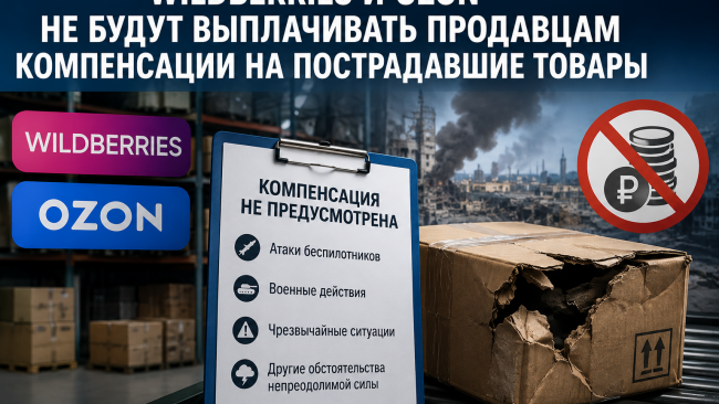     Маркетплейсы отказались возмещать ущерб