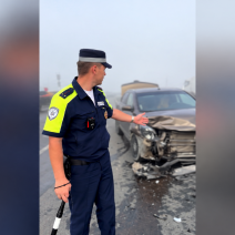 Туман стал причиной ДТП на трассе в Оренбуржье