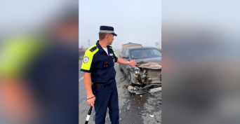 Туман стал причиной ДТП на трассе в Оренбуржье