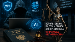 ИИ и VPN могут стать отягчающим обстоятельством при преступлениях