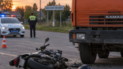 Мотоциклист погиб в ДТП с «КамАЗом» под Бузулуком