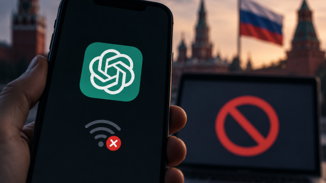 В Бузулуке сообщают о проблемах с доступом к ChatGPT