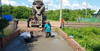 В Нижней Вязовке продолжается благоустройство