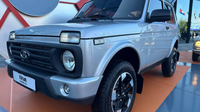 АвтоВАЗ показал обновлённую Niva Legend на ПМЭФ