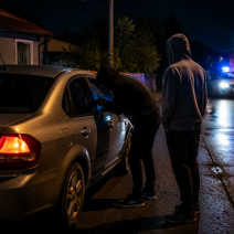 Двоих 16-летних подростков подозревают в угоне автомобиля в Тоцком