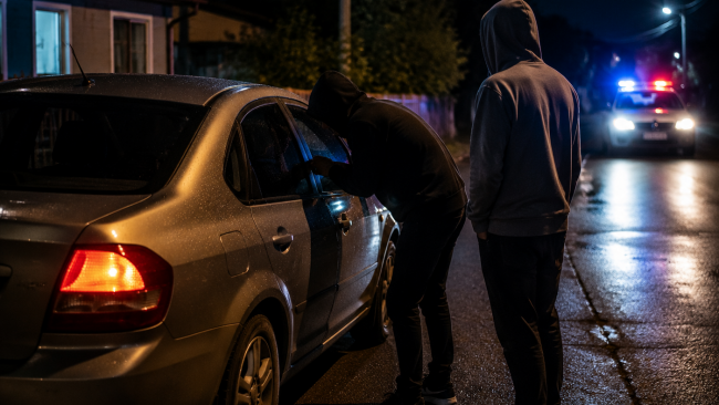 Двоих 16-летних подростков подозревают в угоне автомобиля в Тоцком