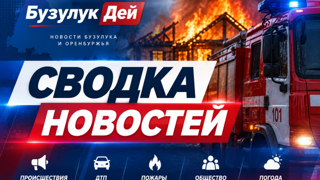 За сутки в Оренбуржье произошло 14 пожаров
