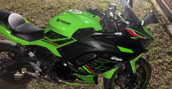 Угнанный в Германии Kawasaki задержали в Орске
