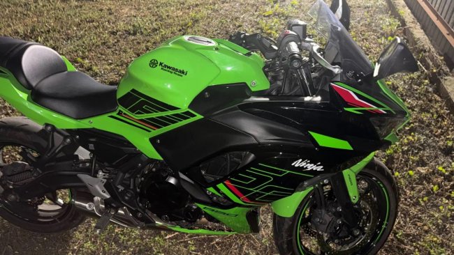 Угнанный в Германии Kawasaki задержали в Орске