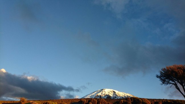 Герб Бугуруслана появился на вершине Килиманджаро в Африке