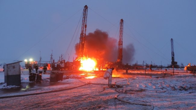 В Курманаевке специалисты установили очаг возгорания комплекса по добыче нефти