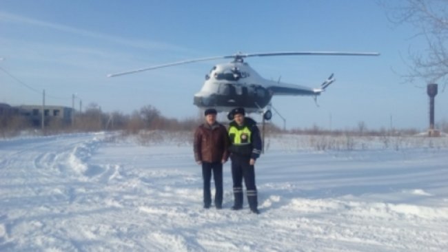 Бузулукские полицейские побывали в учебном авиационном центре