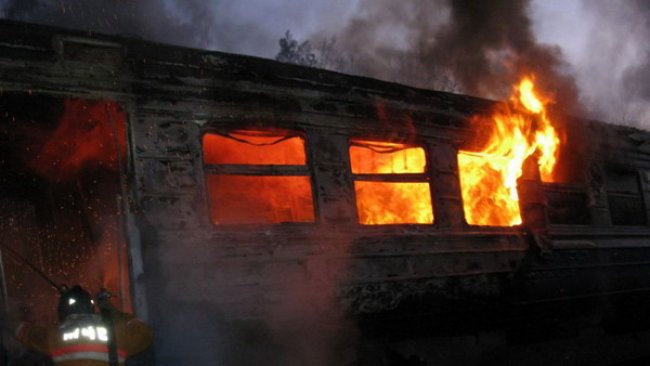 Установлены причины, по которым в Бузулуке сгорел вагончик