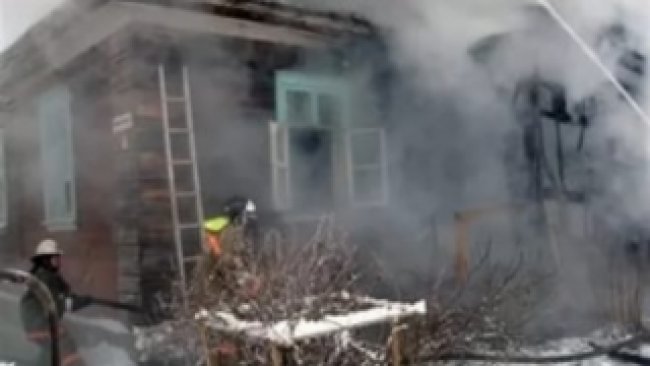 В Сорочинском городском округе сгорел дом