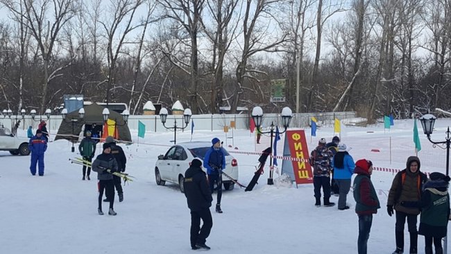 Бузулукские пожарные соревновались в областных лыжных гонках