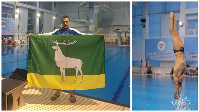 Бузулучанин стал чемпионом России по прыжкам в воду