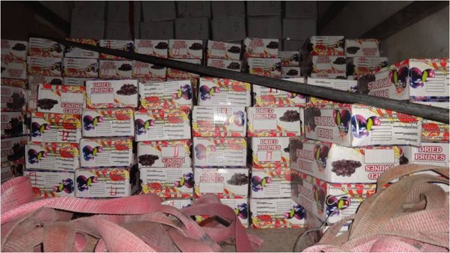 Под Бузулуком задержали 20 тонн сухофруктов