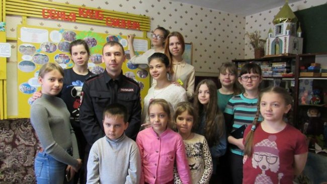 В Бузулуке полицейские провели профилактические беседы с детьми