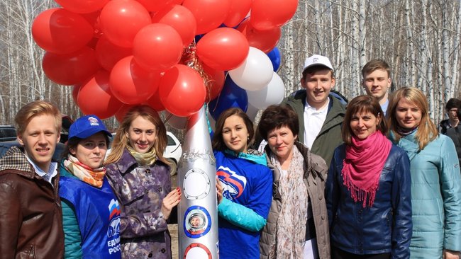 В честь Дня Космонавтики в Бузулуке прошла молодежная акция