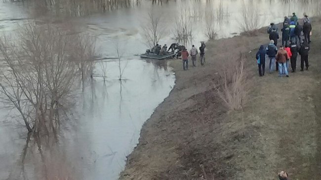 В Бузулуке любителей селфи унесло на бревне по реке