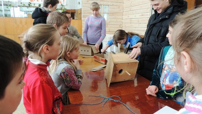 Бузулукские школьники ждут прилета птиц