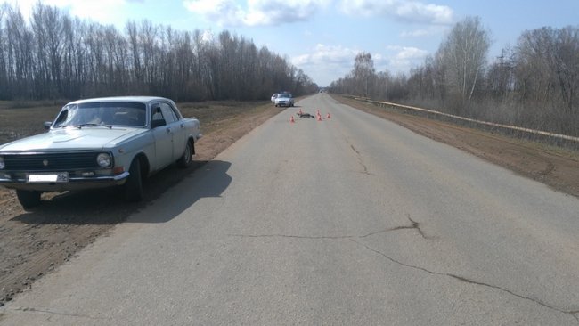 В Бузулукском районе сбили велосипедиста 