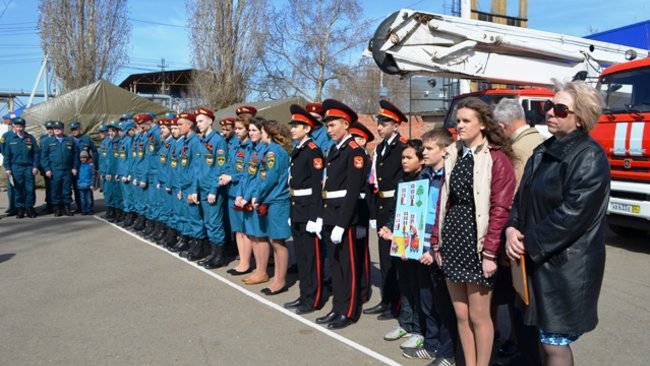 В Бузулуке отметили День пожарной охраны 