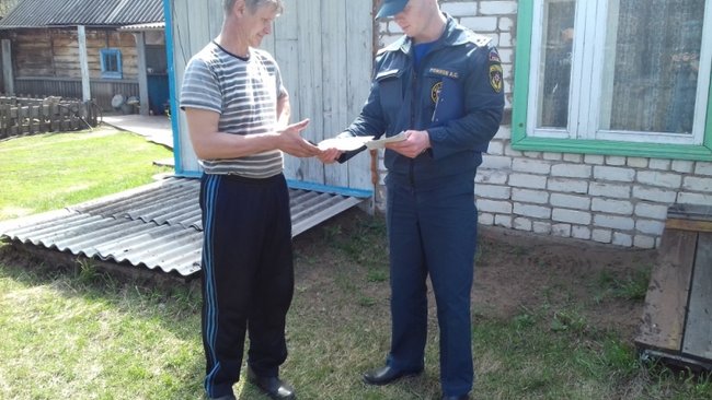 Бузулучанам рассказали о правилах пожарной безопасности 