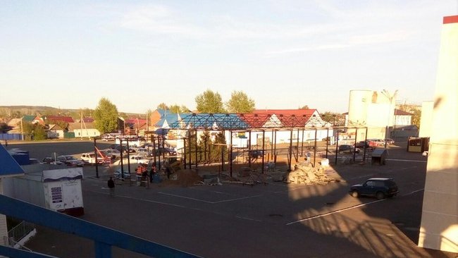 На Бузулукском автовокзале начались строительные работы