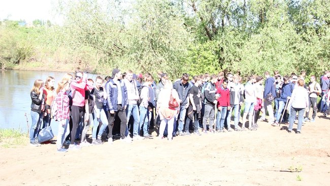 В Бузулуке продолжается акция «За чистые берега»