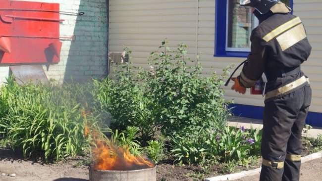 В Бузулуке пожарные провели тактические учения на молокозаводе 