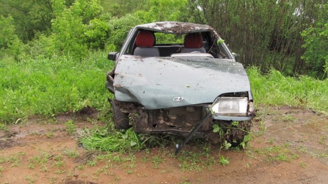 Бузулучанин сел за руль пьяным и попал в серьезную аварию