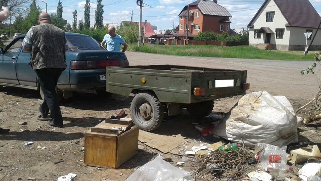 В Бузулуке продолжают разрастаться несанкционированные свалки