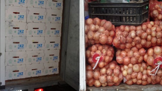 В Первомайском районе задержали более 40 тонн томатов и лука