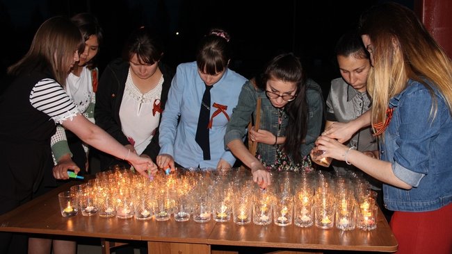 В Бузулуке прошла акция «Свеча памяти»