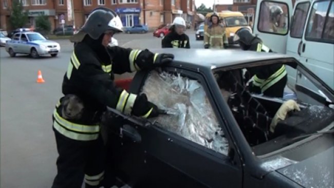 В Бузулуке проходили учения спасателей