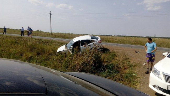 Под Бузулуком столкнулись «Лада Гранта» и «Ниссан» 
