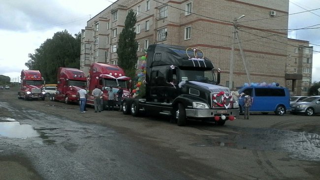 В Бузулуке жители стали свидетелями необычной свадьбы 