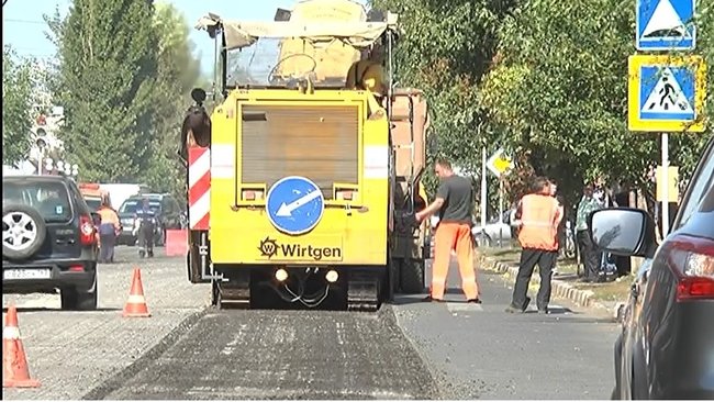 В Бузулуке дорожные работы подходят к концу