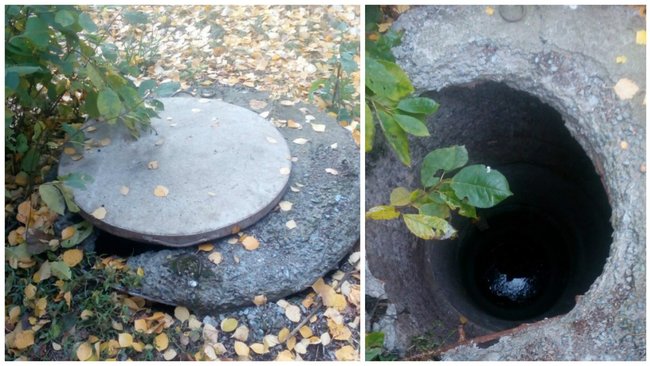 Глубокую яму в центре Бузулука прикрыли после огласки 