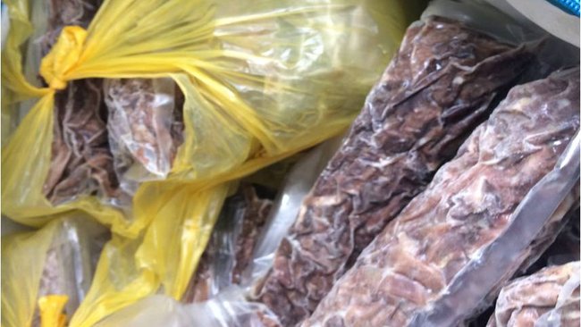 В Первомайском районе задержали тонну рыбы и мяса