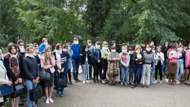 В Бузулукском финансово-экономическом колледже была проведена эвакуация