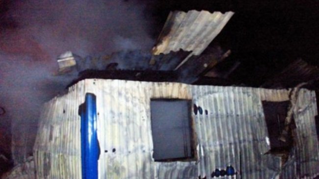 В Бузулукском районе произошел пожар в сторожевом вагончике