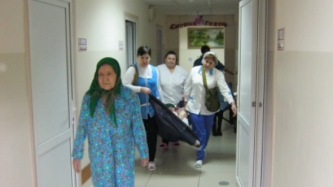 В Бузулукском доме-интернат прошла эвакуация