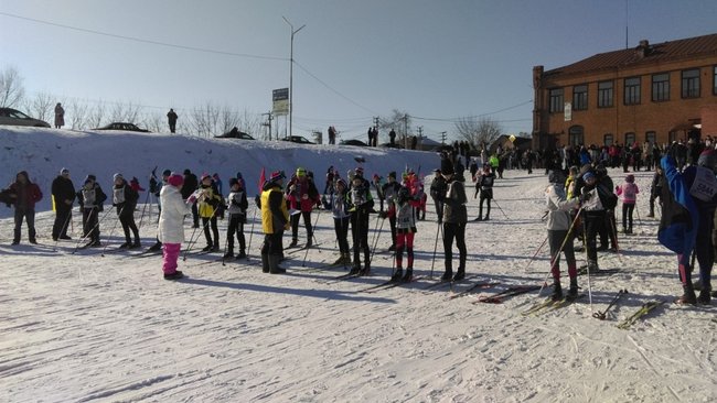 В Бузулуке прошла массовая лыжная гонка «Лыжня России - 2018»