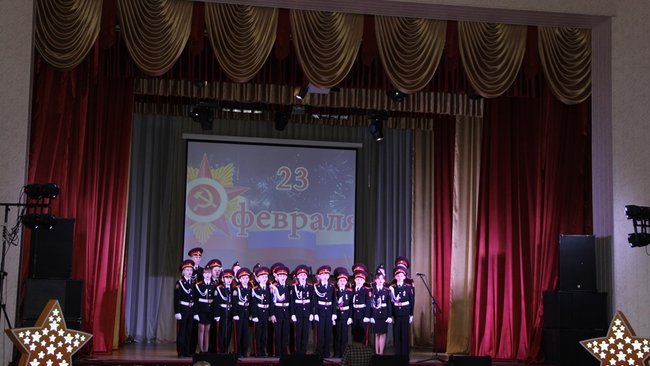 В Бузулуке состоялся концерт, посвященный Дню защитника Отечества