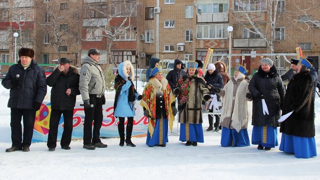 Бузулучане отметили 23 февраля народными гуляниями