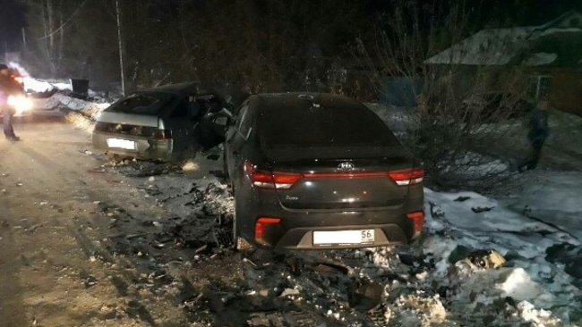 В Оренбургской области в ДТП погибла женщина