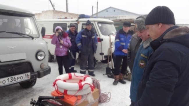В Бузулукском районе сотрудники МЧС проверили готовность к паводку