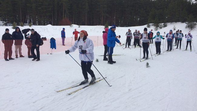В Бузулуке состоялась последняя в этом году лыжная гонка